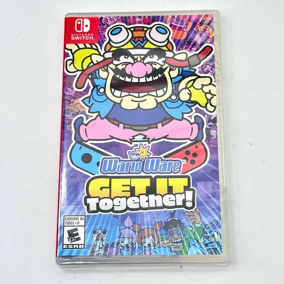 NEW Nintendo Switch Game “WarioWare: Get It Together!” Nintendo Switch - Picture 1 of 4